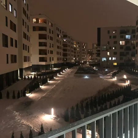 Apartmán Luxury Miedzyborska 8b Varšava